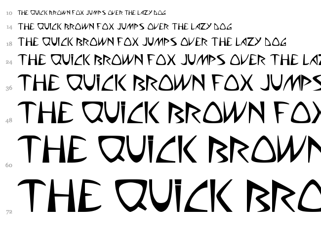Aliens can suck it! font waterfall